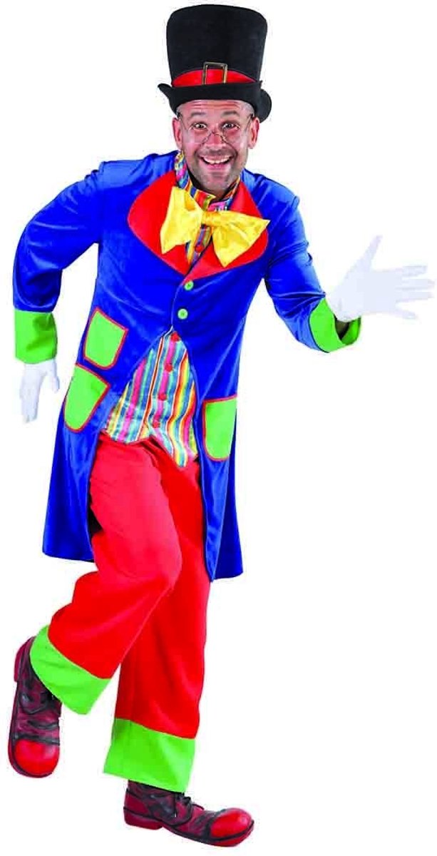 Clown & Nar Kostuum | Gangmaker Circus Clown Man | Medium | Carnaval kostuum | Verkleedkleding